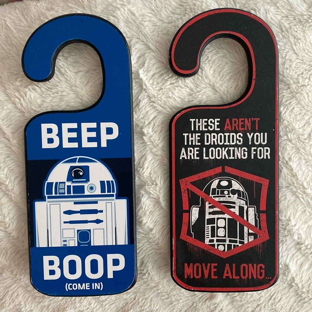 Star Wars Wooden door hangers